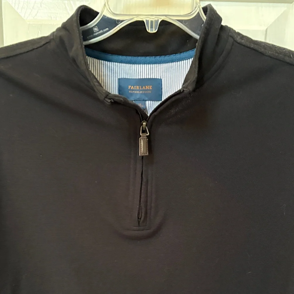 Fairlane Black Quarter-Zip Pullover - Picture 5 of 6